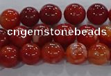 CAA1047 15.5 inches 8mm round dragon veins agate beads wholesale
