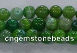 CAA1066 15.5 inches 6mm round dragon veins agate beads wholesale