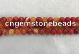 CAA1913 15.5 inches 10mm round banded agate gemstone beads