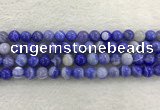 CAA1943 15.5 inches 10mm round banded agate gemstone beads