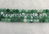 CAA2002 15.5 inches 8mm round banded agate gemstone beads