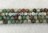 CAA2303 15.5 inches 10mm round banded agate gemstone beads