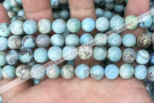CAA2751 15.5 inches 10mm round agate gemstone beads wholesale