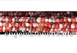 CAA2886 15 inches 6mm faceted round fire crackle agate beads wholesale