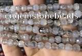 CAA2930 15 inches 6mm faceted round fire crackle agate beads wholesale
