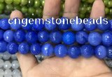 CAA3409 15 inches 12mm faceted round agate beads wholesale