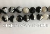CAA3780 15.5 inches 20mm faceted round agate druzy geode beads