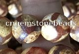 CAA3913 15 inches 10mm round tibetan agate beads wholesale