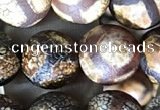 CAA3914 15 inches 10mm round tibetan agate beads wholesale
