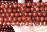 CAA4949 15.5 inches 10mm round red agate beads wholesale
