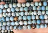 CAA4973 15.5 inches 8mm round agate gemstone beads wholesale