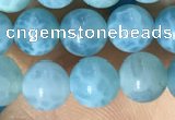 CAA5141 15.5 inches 6mm round dragon veins agate beads wholesale