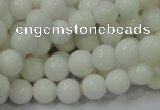 CAA93 15.5 inches 10mm round white agate gemstone beads wholesale