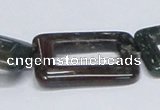 CAB471 15.5 inches 22*32mm rectangle indian agate gemstone beads