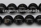 CAE06 15.5 inches 14mm round astrophyllite beads wholesale
