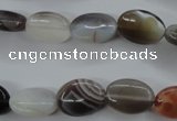 CAG3721 15.5 inches 10*14mm oval botswana agate beads wholesale