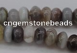 CAG3988 15.5 inches 5*8mm rondelle botswana agate gemstone beads