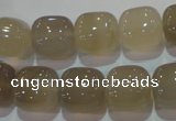 CAG5261 15.5 inches 14*14mm square Brazilian grey agate beads