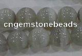 CAG5324 15.5 inches 14mm round grey line agate beads wholesale