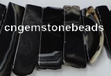 CAG5464 15.5 inches 16*26mm - 20*66mm freeform agate gemstone beads