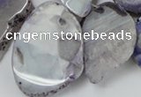 CAG5472 15.5 inches 16*22mm - 40*45mm freeform agate gemstone beads