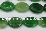 CAG5622 15 inches 13*16mm oval dragon veins agate beads wholesale