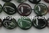 CAG6771 15.5 inches 14mm flat round Indian agate beads wholesale