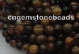 CAG702 15.5 inches 6mm round dragon veins agate beads wholesale
