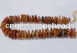 CAG8562 6*22mm - 10*26mm tyre dragon veins agate beads wholesale