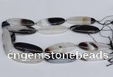 CAG9635 15.5 inches 22*55mm marquise agate gemstone beads