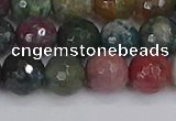 CAG9832 15.5 inches 8mm faceted round Indian agate beads