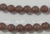 CAJ453 15.5 inches 8mm round purple aventurine beads wholesale