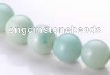 CAM18 15.5 inches round natural amazonite 10mm beads wholesale