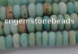 CAM328 15.5 inches 4*8mm rondelle natural peru amazonite beads