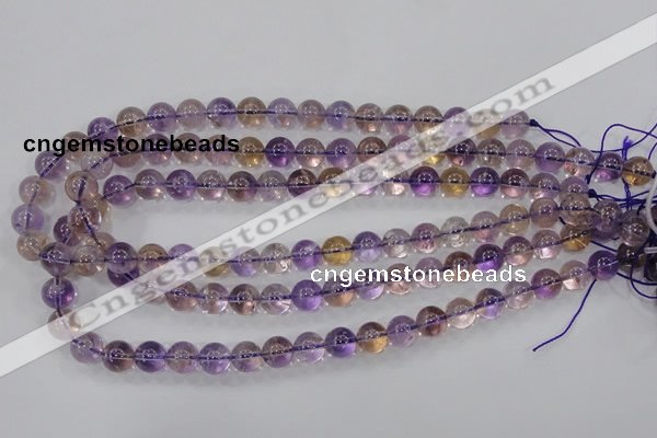 CAN01 15.5 inches 6mm round natural ametrine gemstone beads