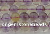CAN167 15.5 inches 8mm round natural ametrine beads wholesale