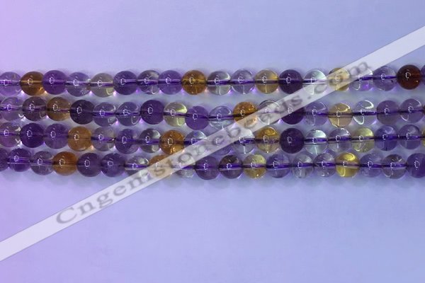 CAN220 15.5 inches 6mm round ametrine gemstone beads wholesale