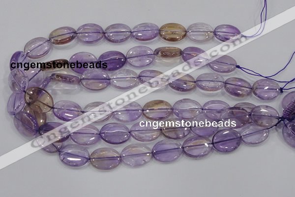 CAN50 15.5 inches 15*20mm oval natural ametrine gemstone beads