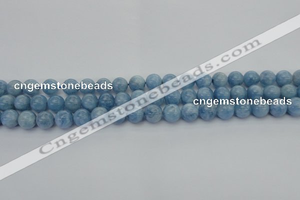 CAQ538 15.5 inches 10mm round AAA grade natural aquamarine beads