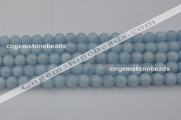 CAQ703 15.5 inches 10mm round natural aquamarine beads wholesale