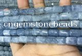 CAQ918 15.5 inches 8*12mm tube aquamarine gemstone beads