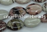 CAR41 15.5 inches 13*18mm oval artistic jasper beads wholesale