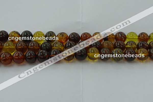 CAR506 15.5 inches 14mm - 15mm round natural amber beads wholesale