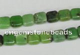 CAU34 15.5 inches 8*8mm square australia chrysoprase beads wholesale