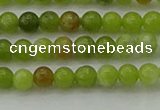 CAU500 15.5 inches 4mm round Chinese chrysoprase beads wholesale