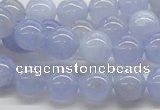 CBC03 15.5 inches 10mm round blue chalcedony beads wholesale