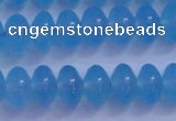 CBC271 15.5 inches 5*8mm A grade rondelle ocean blue chalcedony beads
