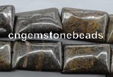 CBZ316 15.5 inches 18*25mm rectangle bronzite gemstone beads wholesale
