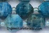 CCB1515 15 inches 9mm - 10mm faceted apatite beads