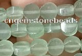 CCB513 15.5 inches 4mm coin green aventurine beads wholesale
